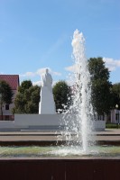 Lenin na n�s koukal z v��ky v�t�iny n�m�st� v B�lorusku