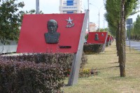 Komunistick� symboly tu nen� t�eba dlouho hledat...