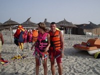 p�ipravujeme se na prvn� v�let s pad�kem