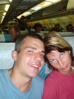 cesta zp�t v letadle