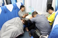 No�n� p�esun na sedadlech ve vlaku