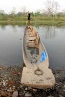 K�noe z jednoho kusu d�eva