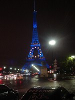 Eiffelova v� v noci