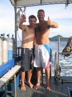 S instruktorem pot�p�n� - m�m to! Jsem pokro�il� pot�p��:)