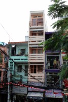 typick� vietnamsk� m�stsk� domy