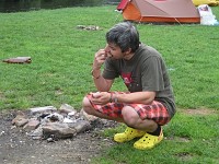 J� se co se d�:) T�eba i rozmo�en� such� kraj�ce chleba:)