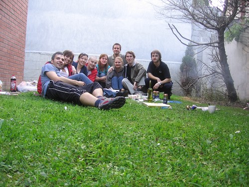 Grilov�n� na zahrad�